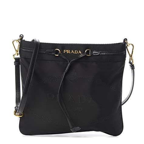 prada tessuto nylon saffiano logo crossbody bag talco|prada crossbody purse.